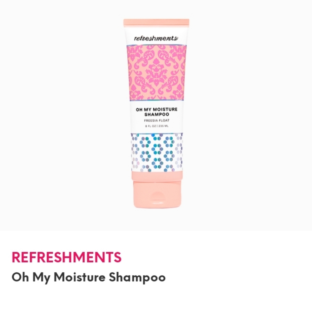 Refreshments Shampoo and Hand Cream